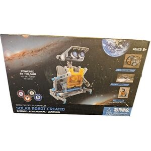 STEM 12-in-1 Education Solar Robot Creation Kit Open Box